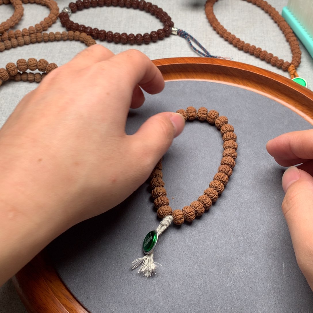 金刚菩提手串黄*程老树王