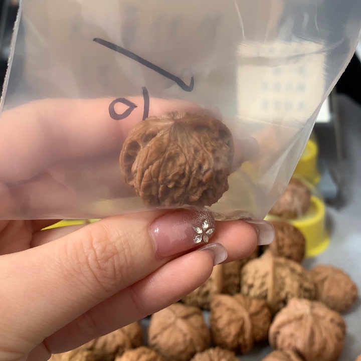 T***y吊坠文玩核桃异形单只，有瑕疵