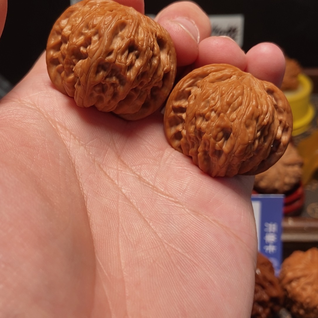 吊坠文玩核桃磨盘39尺38