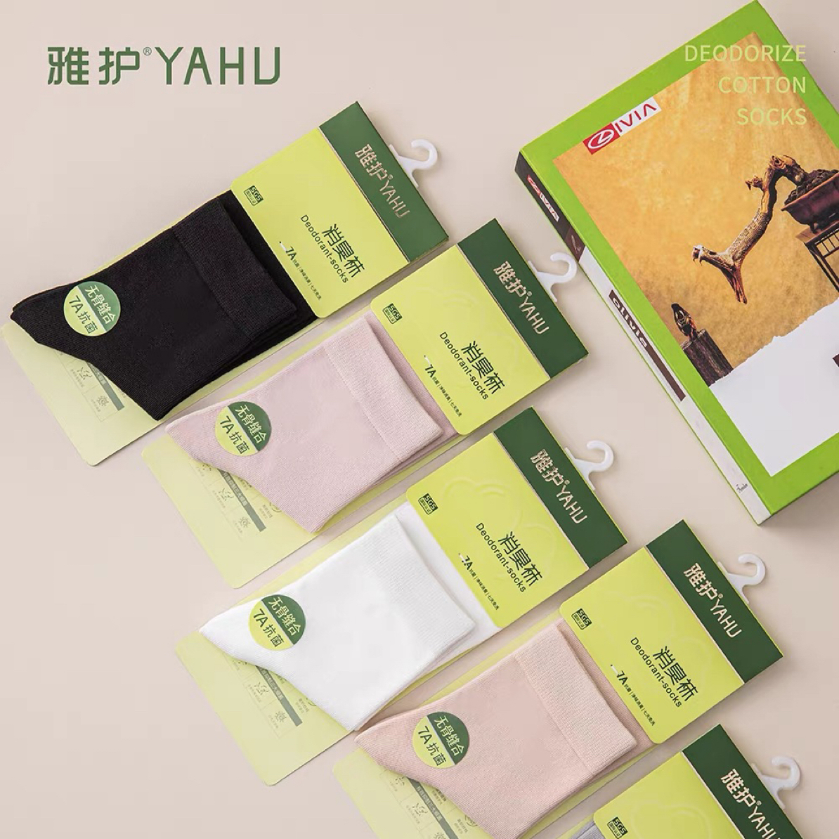 时尚潮流夏季棉女袜（十双）