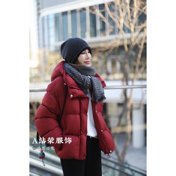 【荣姐精选】云朵泡芙连帽加羽绒外套