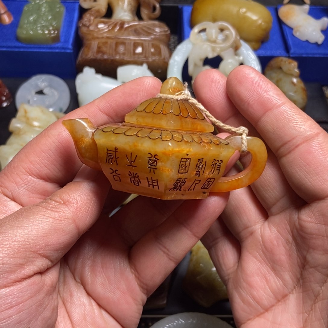 和田玉挂件未镶嵌