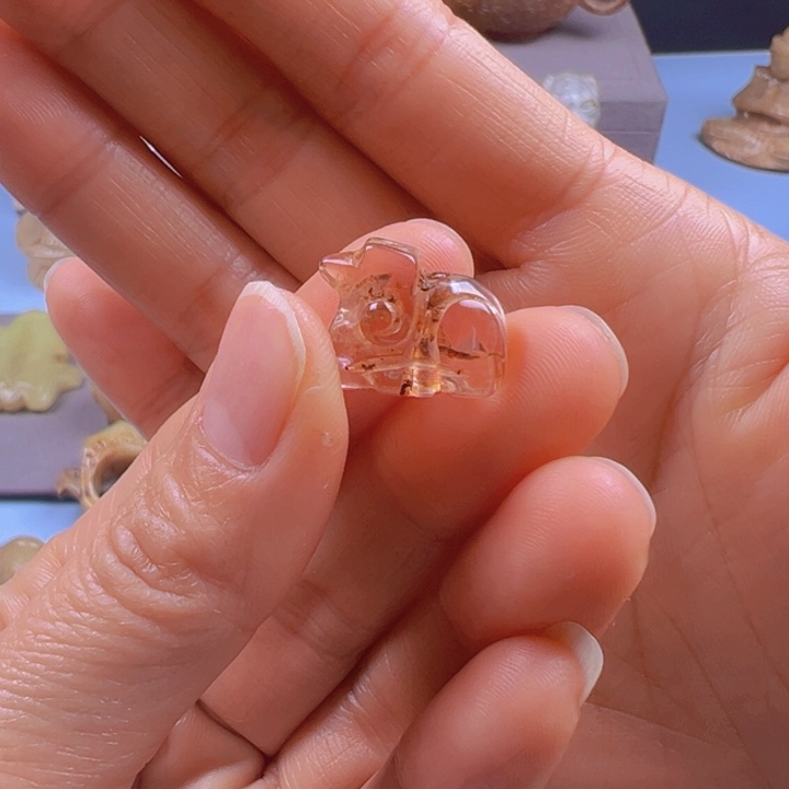 和田玉（糖玉）未镶嵌挂件北*星