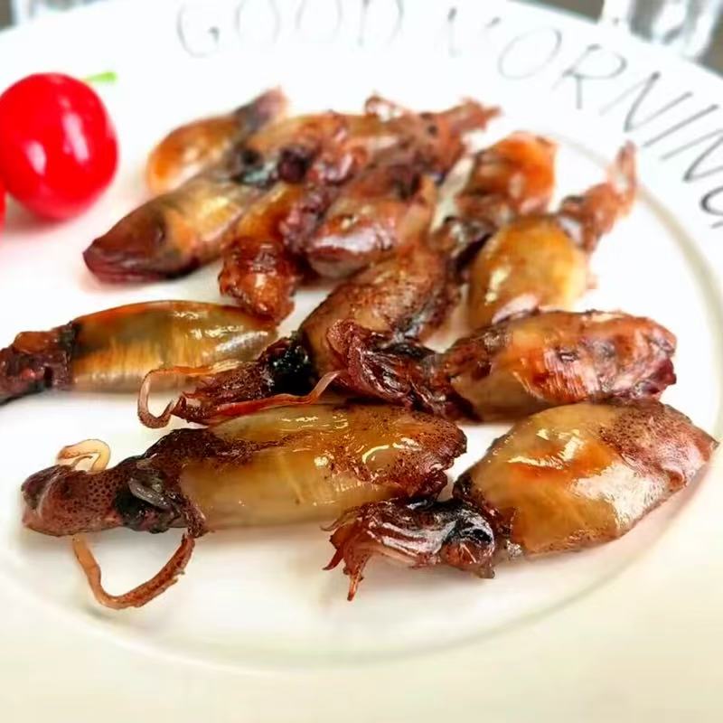 现烤小鱿鱼现烤小海兔100克/包