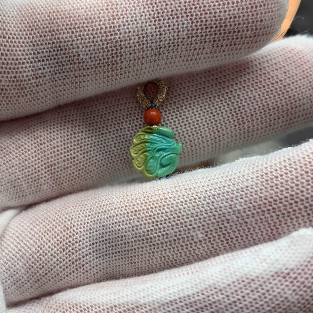 绿松石挂件未镶嵌