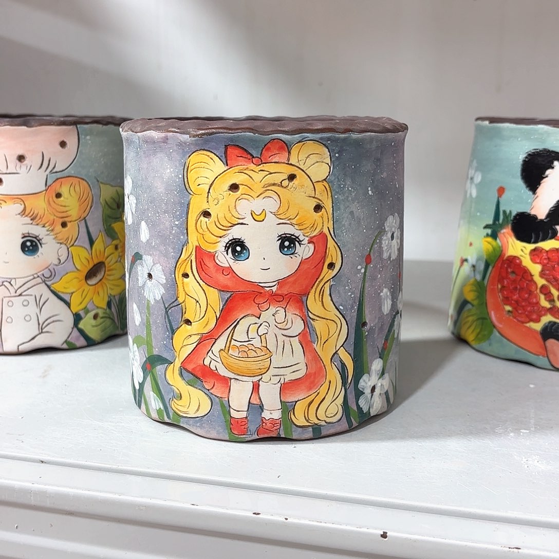 紫砂花盆手工花盆默认微瑕10/13微瑕