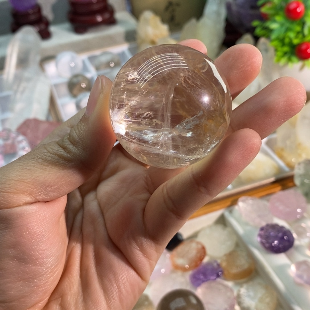 未镶嵌水晶珠宝半成品