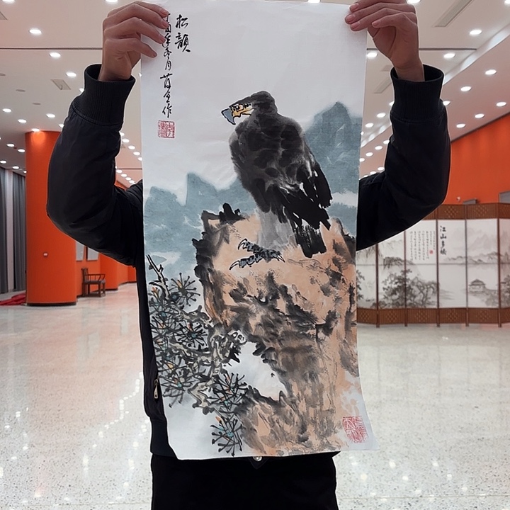 国画李庆宣老先生去伪存真原作