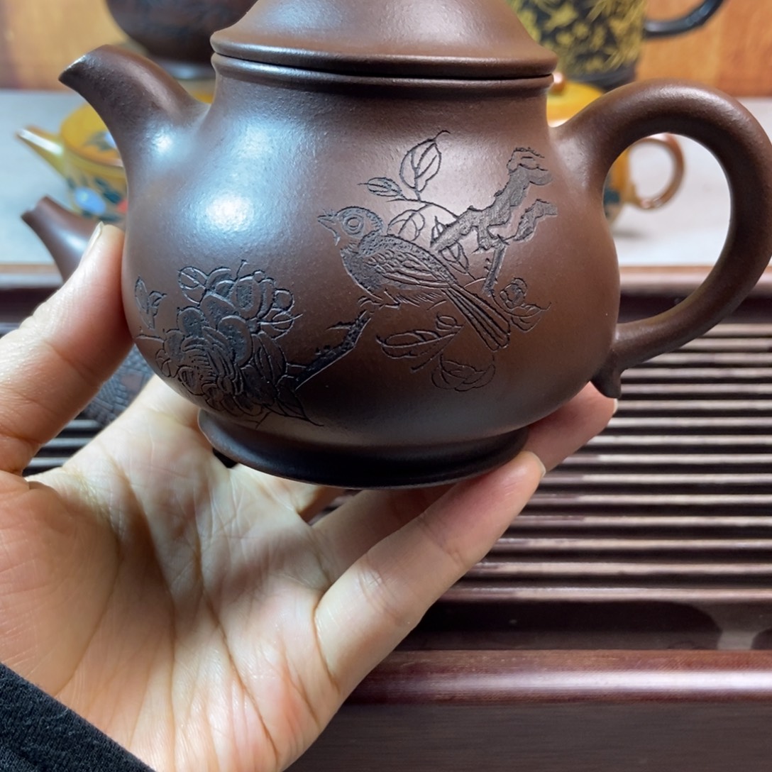 茶壶紫砂紫砂全手工