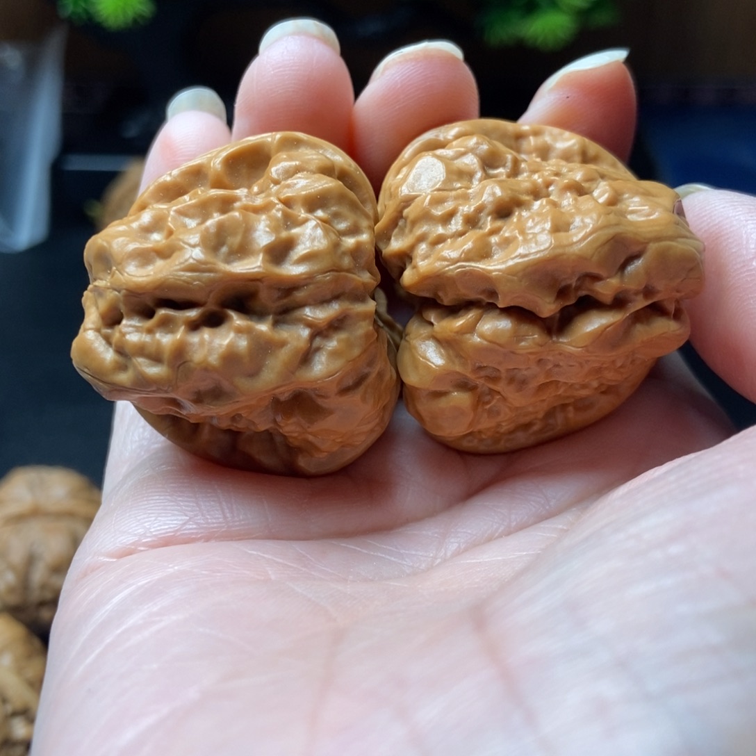 ￴***￴把件文玩核桃蛤蟆头