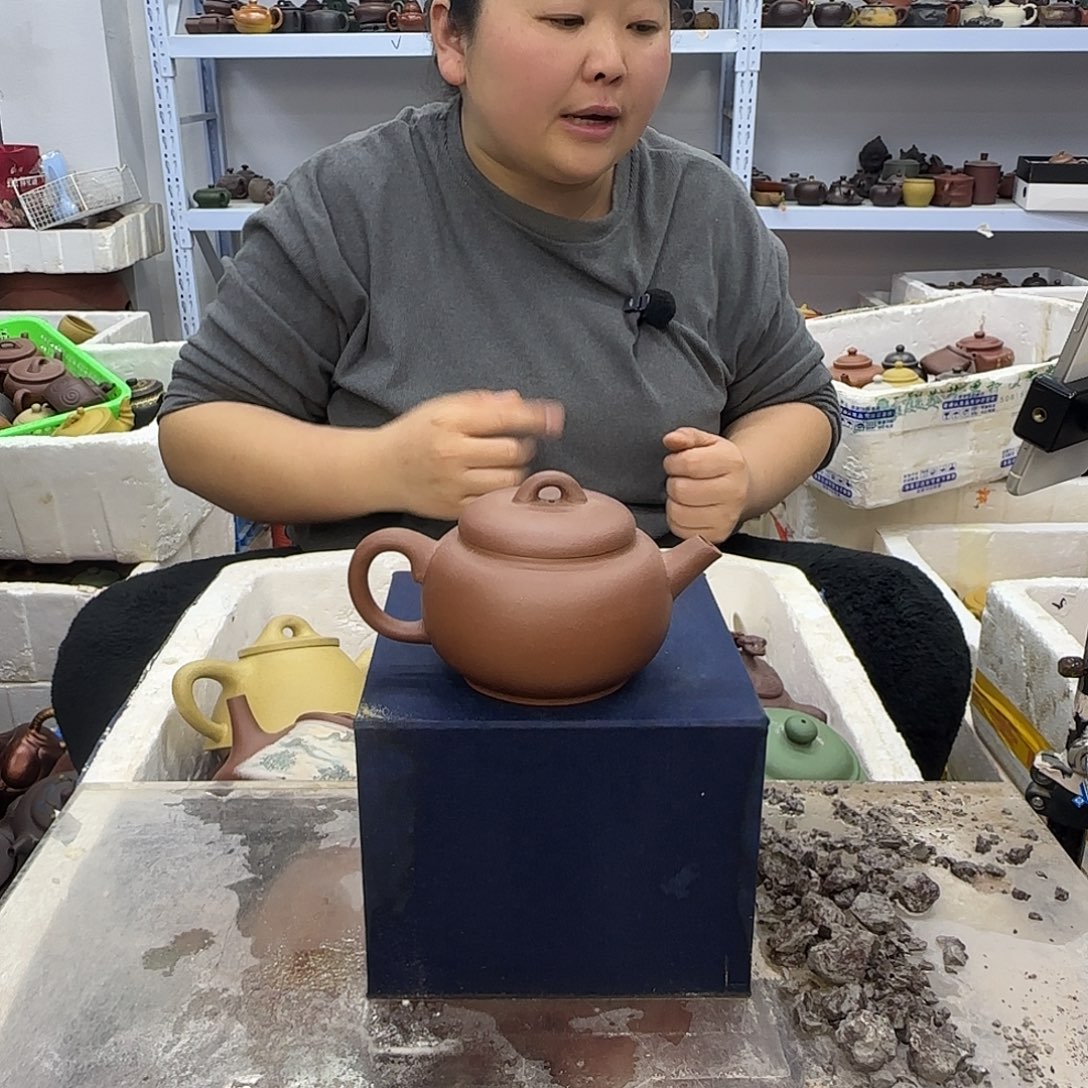 紫砂茶壶宜兴紫砂壶瑕疵处理