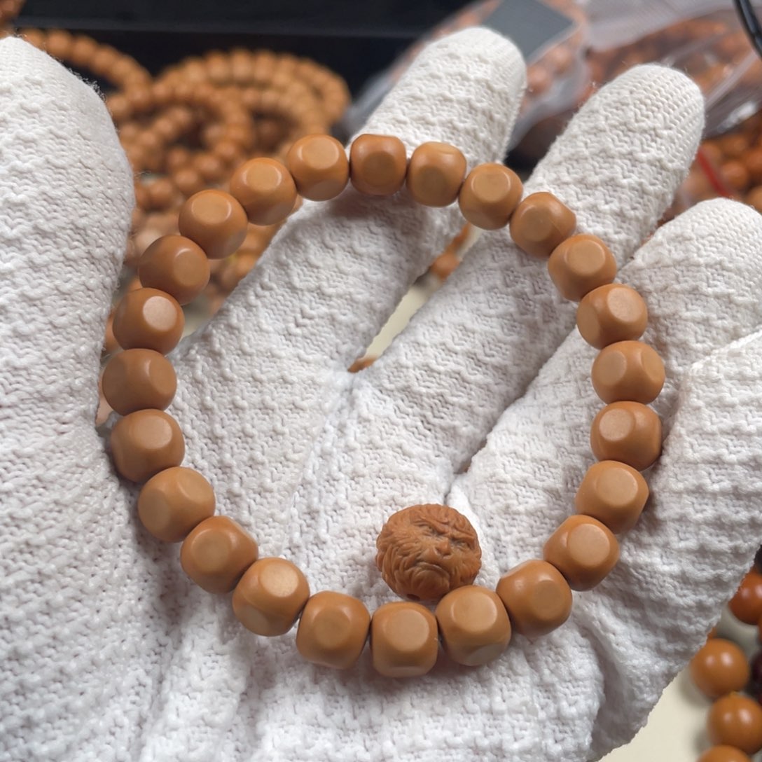 猴头核桃手串全品六方精工➕雕刻8.9