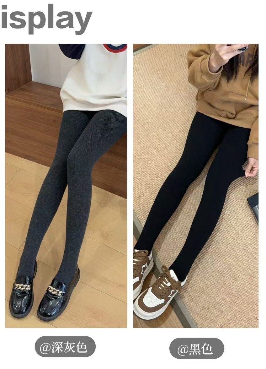 打底裤女加绒收腹连裤袜秋冬外穿高腰显瘦压力裤亲肤百搭保暖