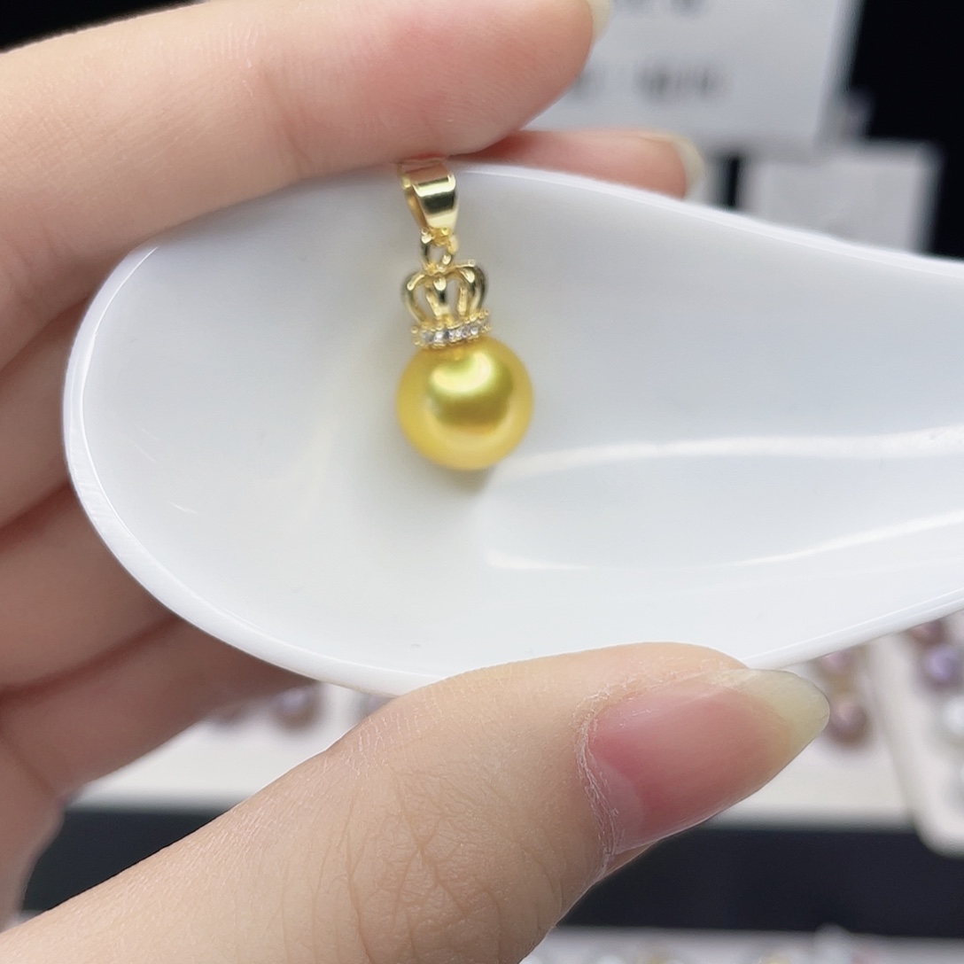 合金吊坠(赠链)淡水珍珠