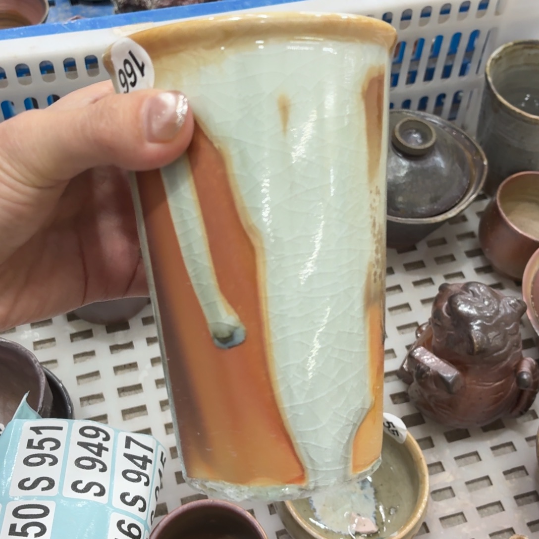 陶园柴烧精品高货S953瑕