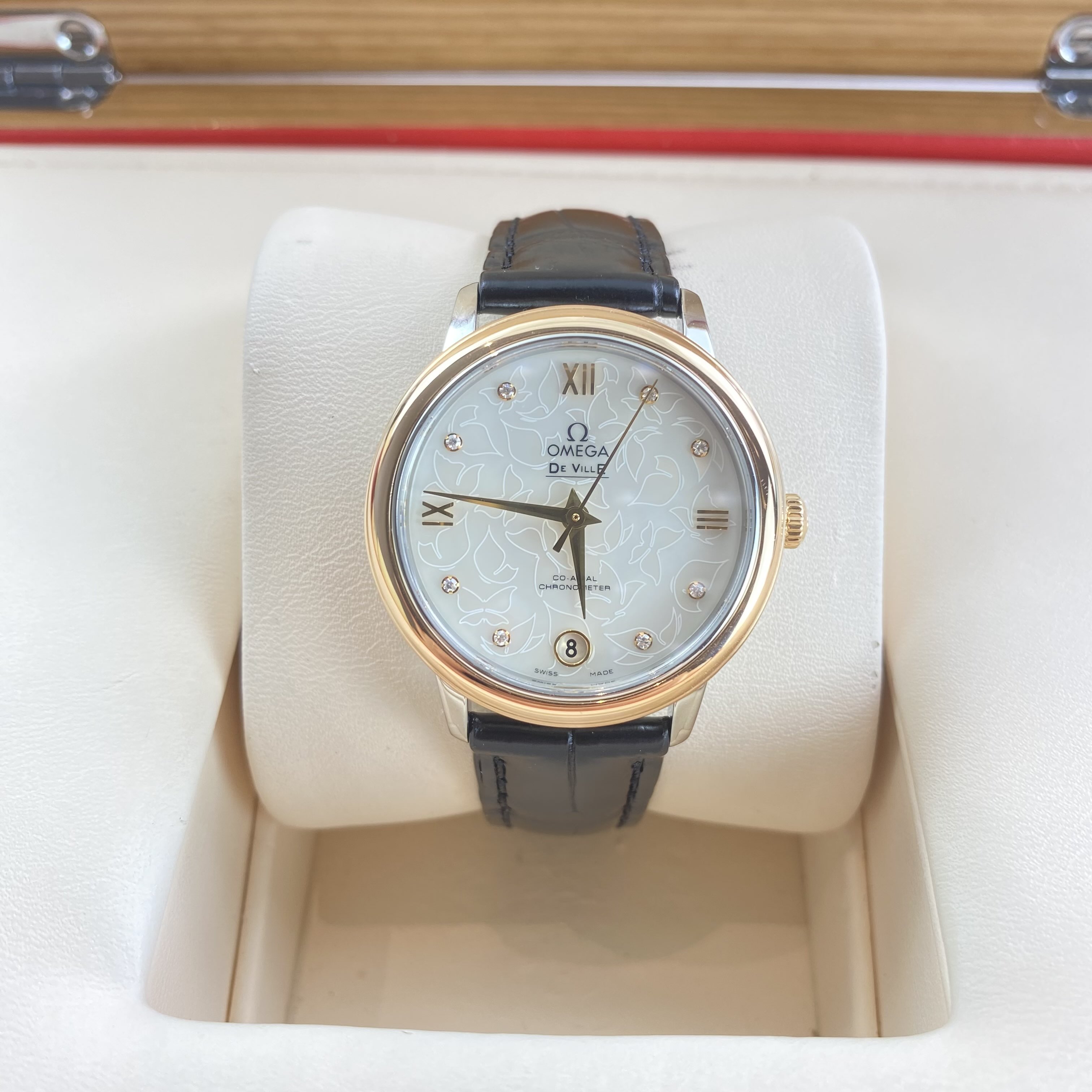 99新 Omega/欧米茄  欧米茄碟飞系列女士自动机械腕表 