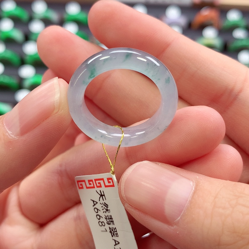 【闪购商品】未镶嵌戒指翡翠15号