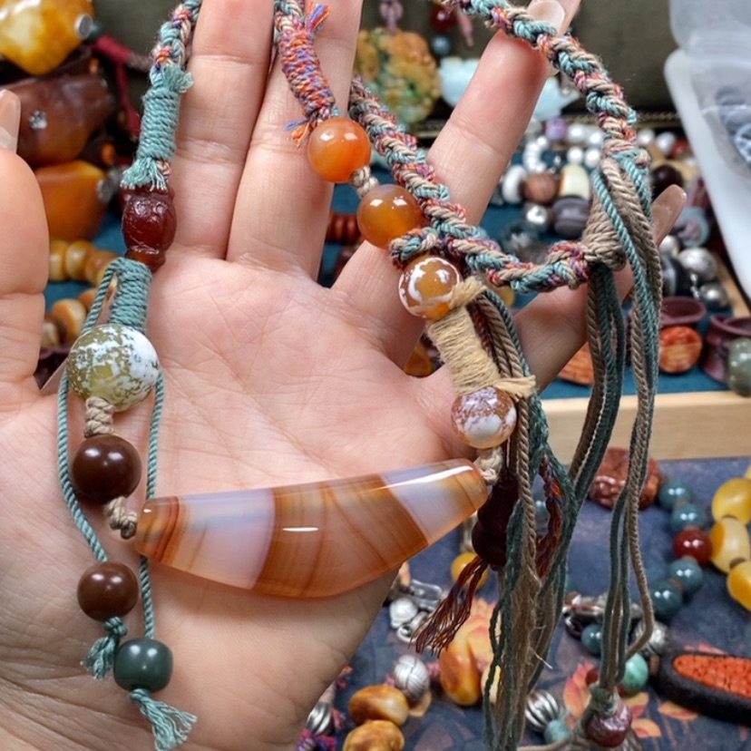 【闪购商品】玛瑙/玉髓颈饰未镶嵌