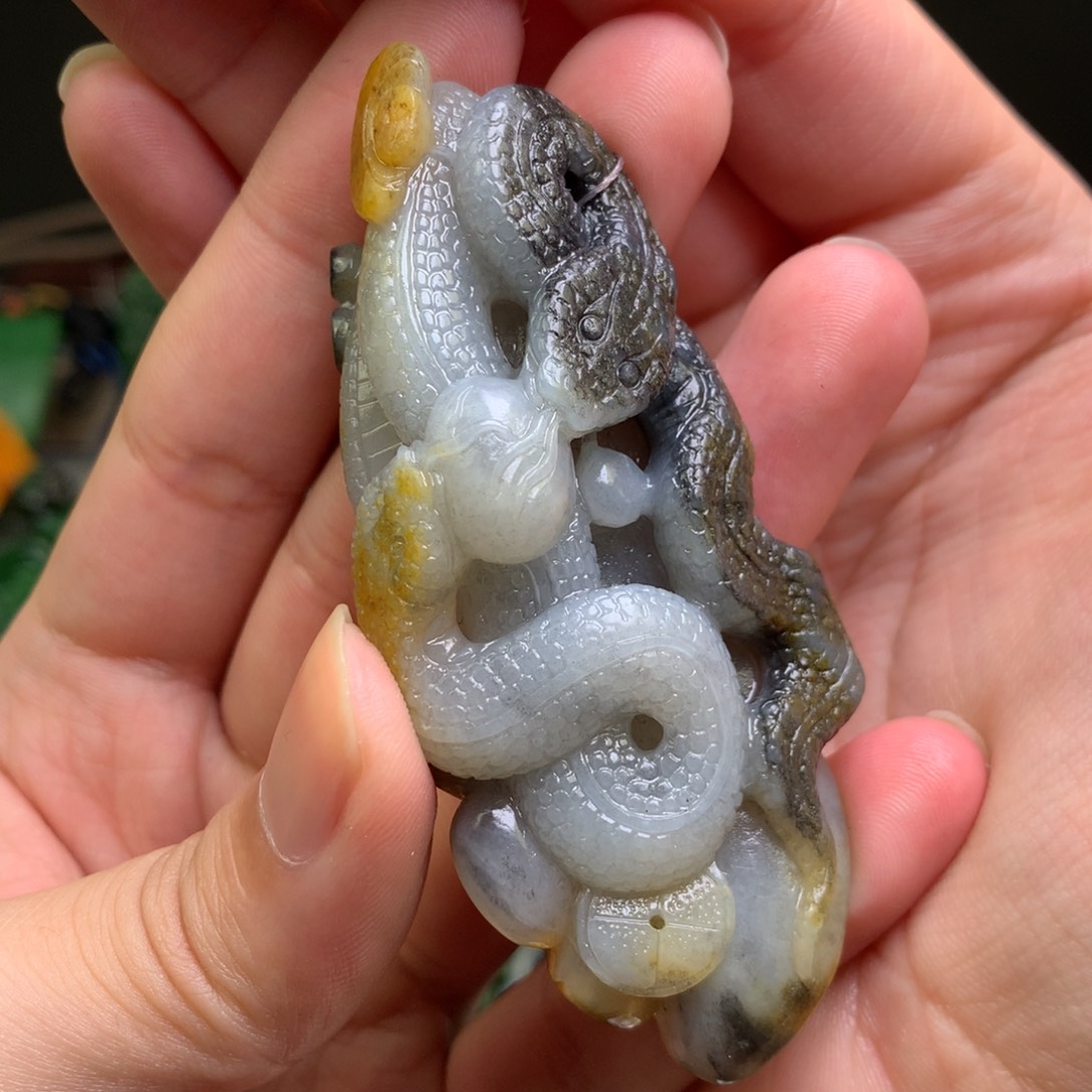 和田玉挂件未镶嵌