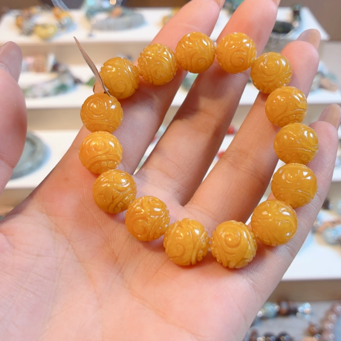 田***果未镶嵌手链翡翠手串