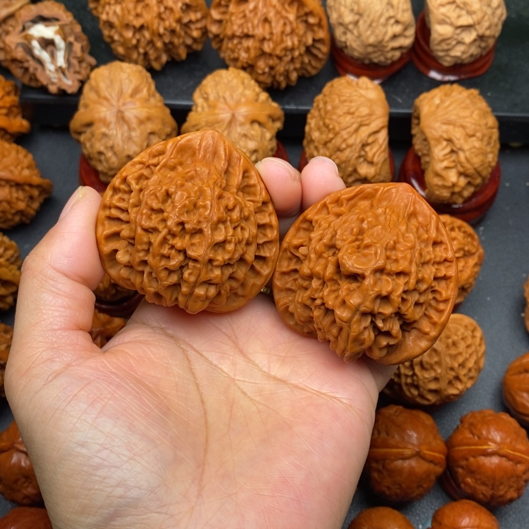 把件文玩核桃49官帽