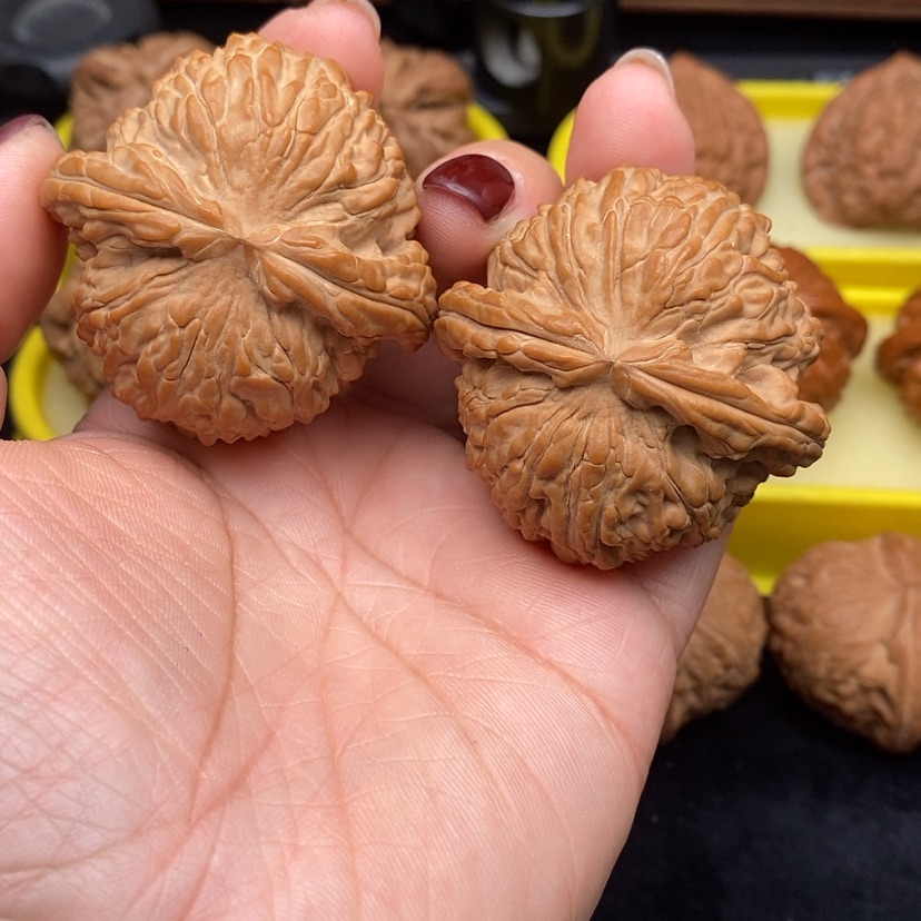 【闪购商品】桃核把件风*白狮子47尺文玩