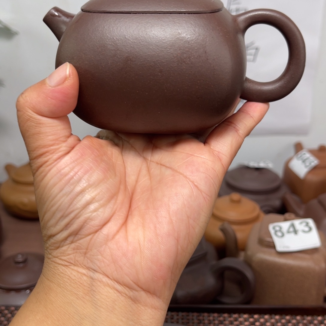 茶壶紫砂无瑕西施280毫升左右紫泥