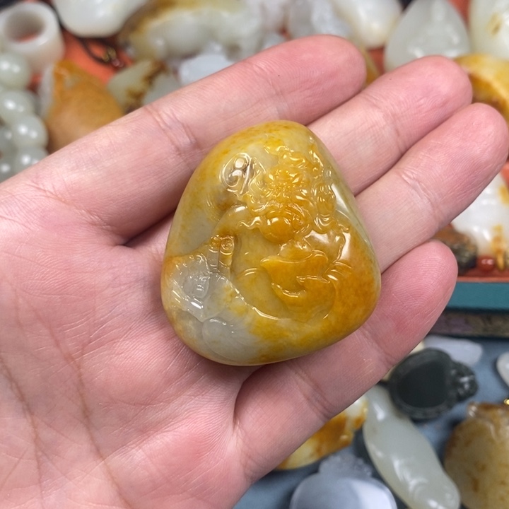 和田玉吊坠(不含链)未镶嵌s****y