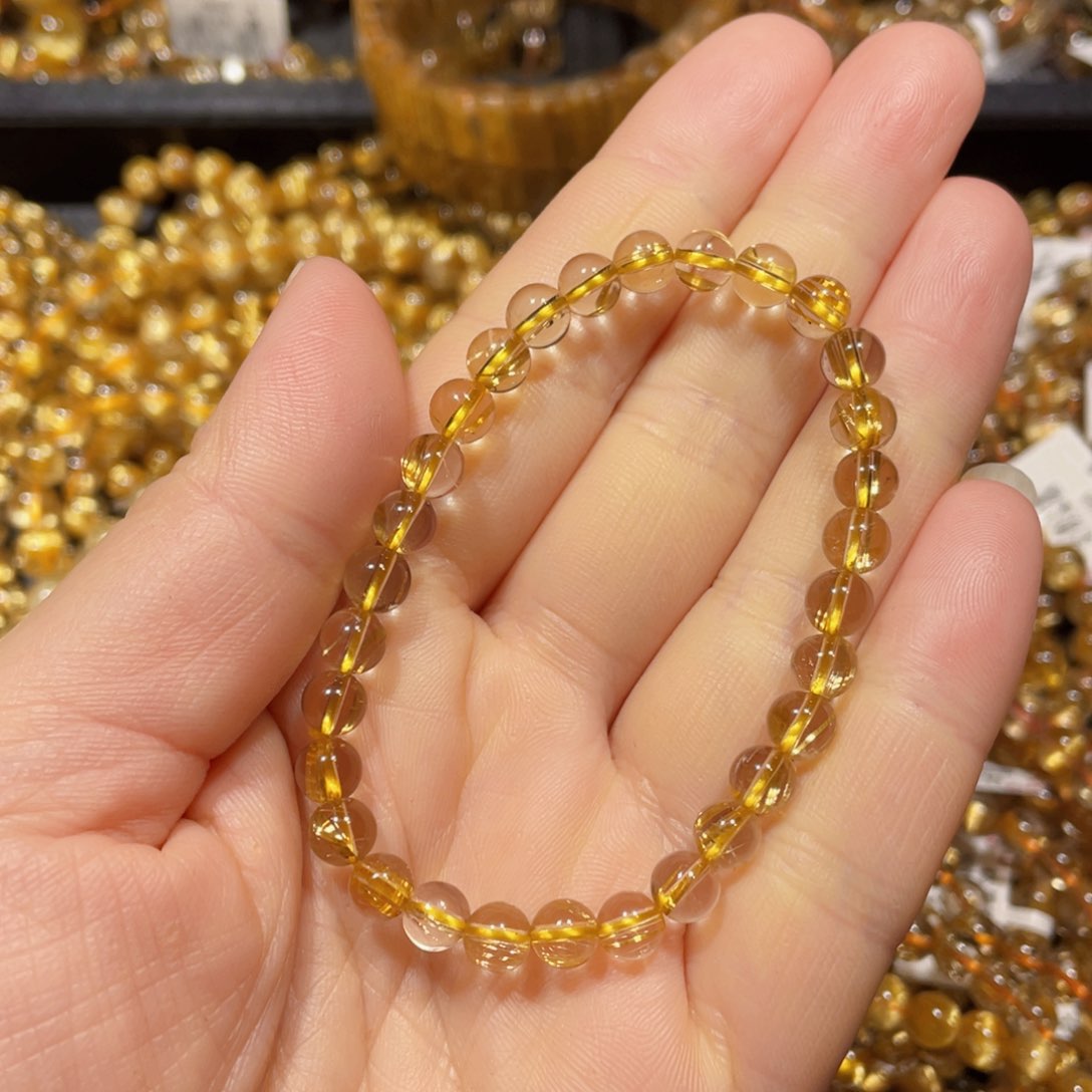 水晶手链未镶嵌天然水晶手链