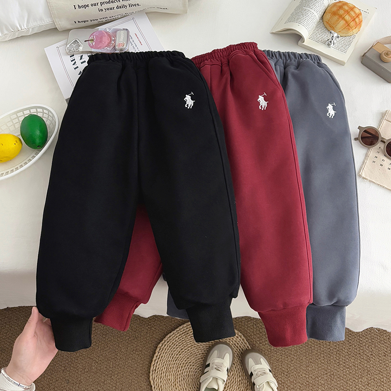 【四层加厚石墨烯 】抗寒-20度儿童休闲保暖棉裤男女宝宝冬款