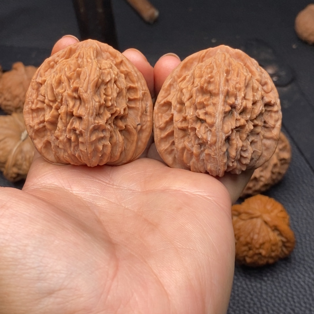 把件文玩核桃45四座楼