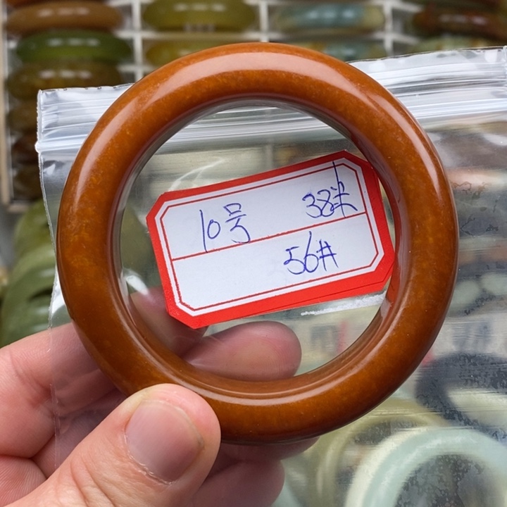 未镶嵌蛇纹石玉手绳