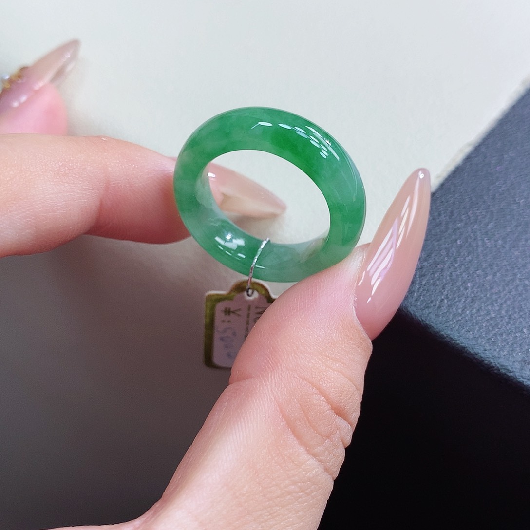 未镶嵌戒指翡翠15号