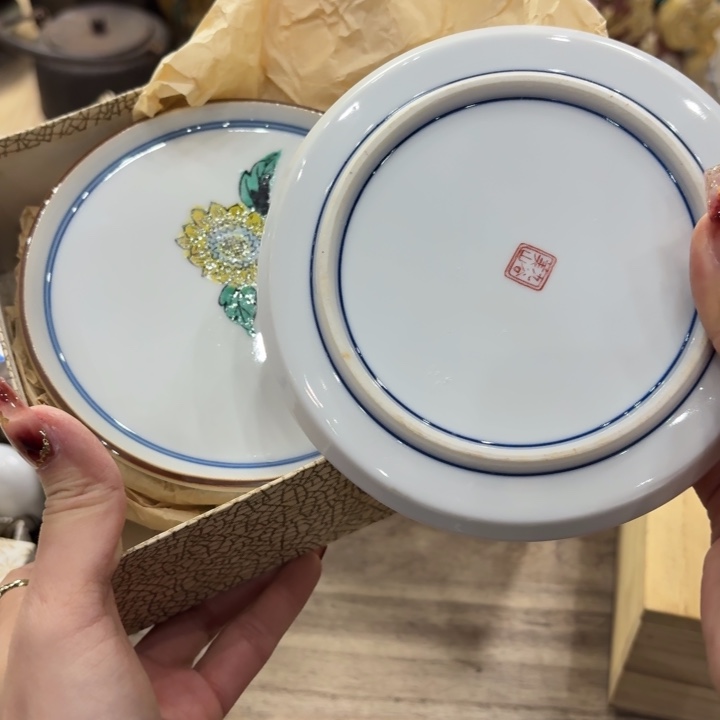 陶瓷古美术置物摆件