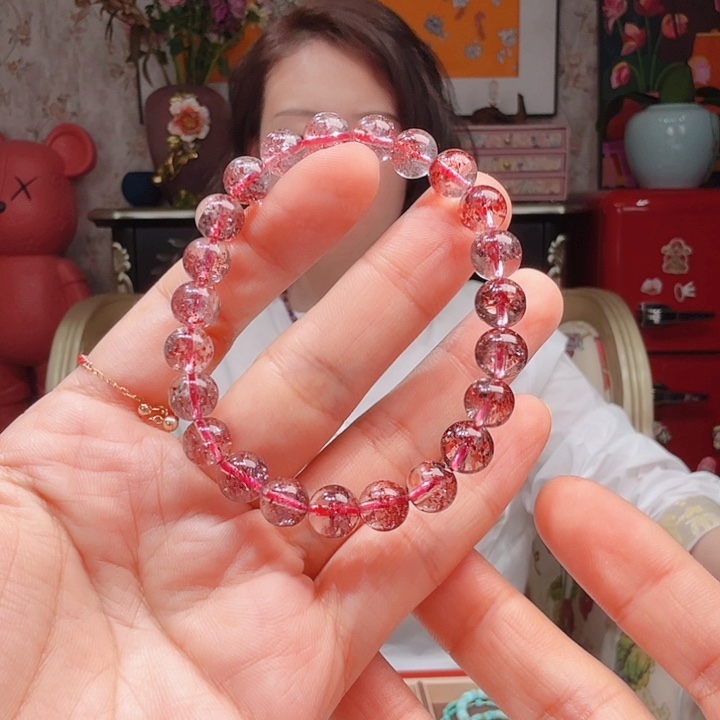 水晶手串未镶嵌?**仙手串