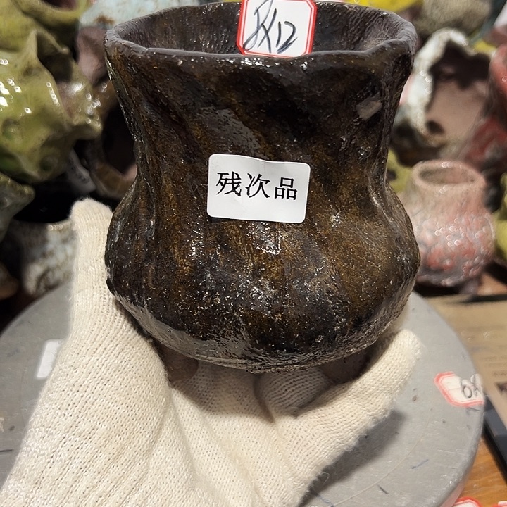 粗陶花盆制作就这样了，