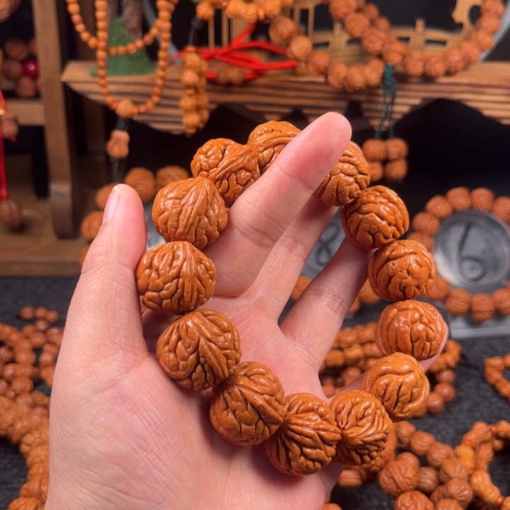 桃核手串链接手串8