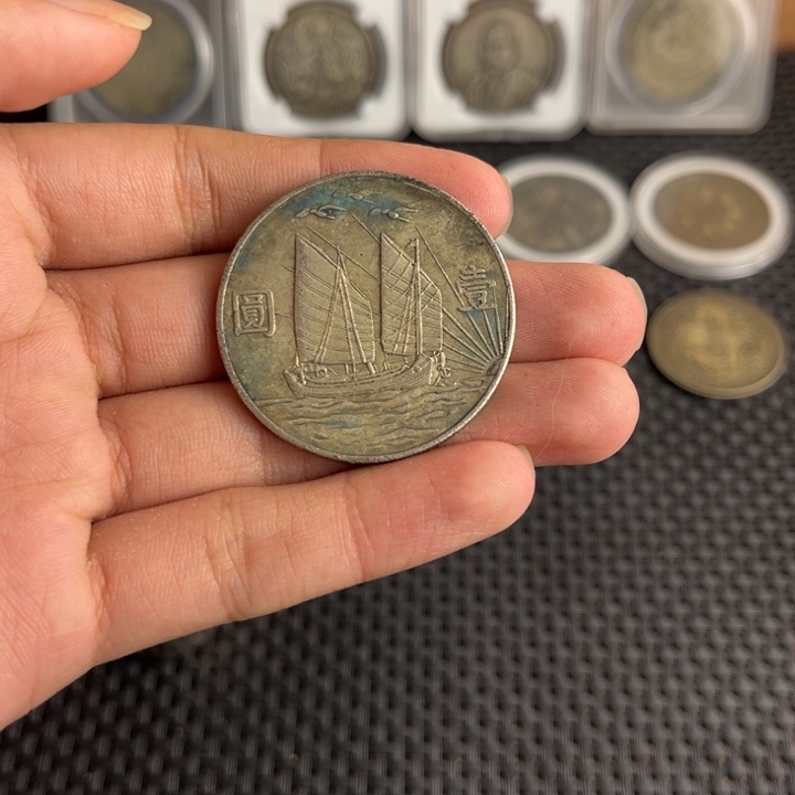 大头龙洋船洋工艺品