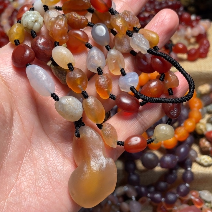 玛瑙/玉髓合金手链