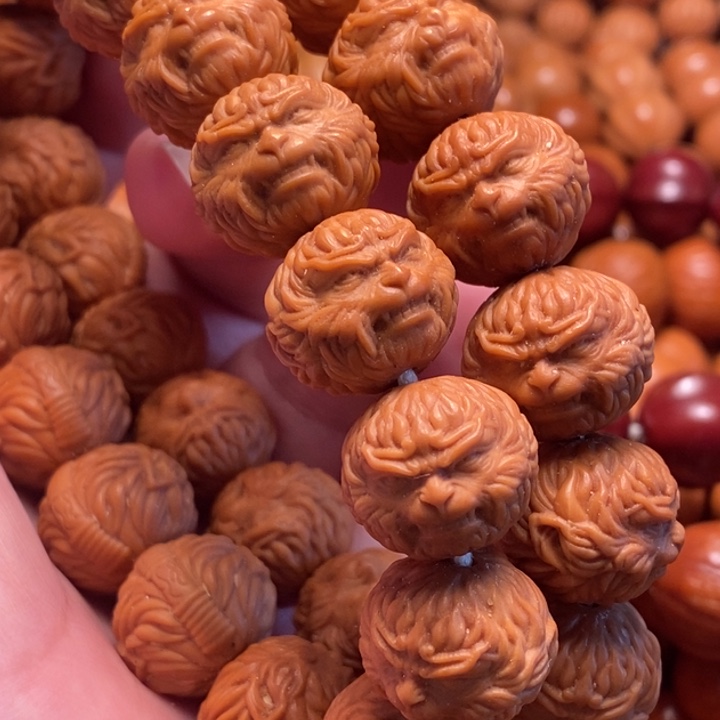 【闪购商品】猴头核桃手串光*悟空