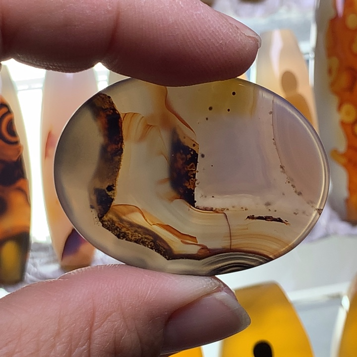 玛瑙/玉髓颈饰未镶嵌142