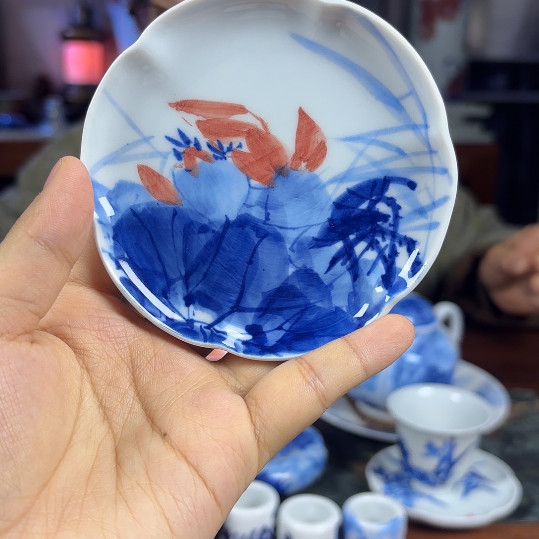 国一王老师手绘荷花