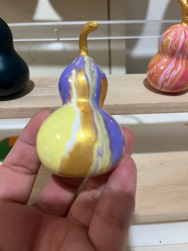 腰果漆飘漆葫芦好看喜庆文玩居家办公室摆件男女生心意礼物