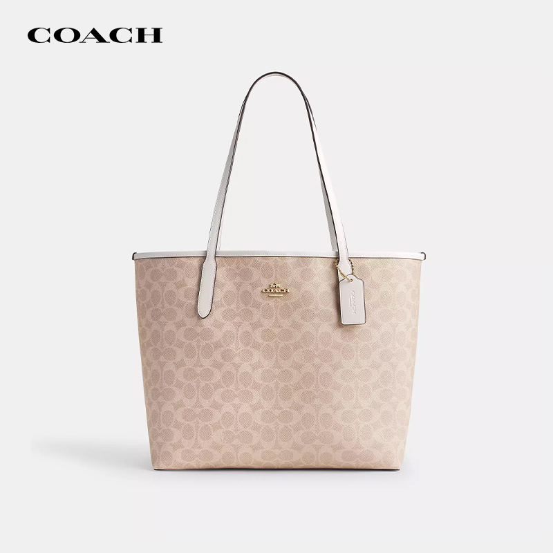 COACH/蔻驰【品牌直供】city 33大号托特包手提包 CV976IMXDM