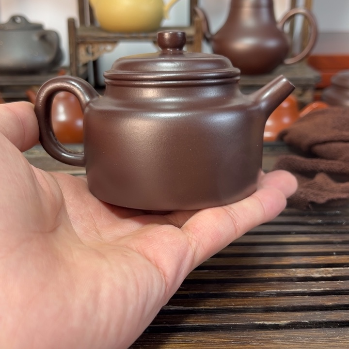 紫砂茶壶原矿紫砂手工制作