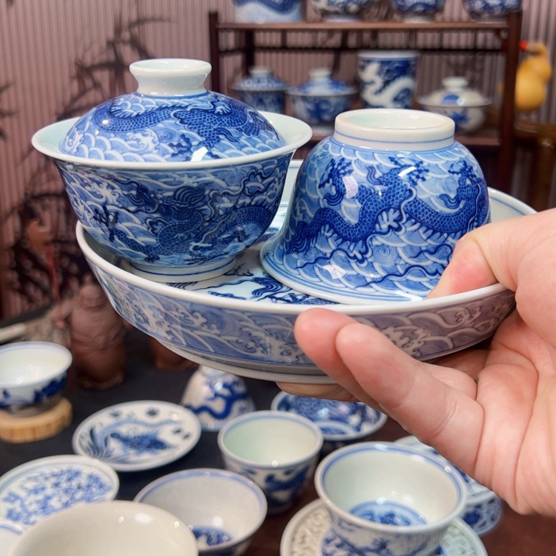 3件套钟家窑画师啊啊啊啊