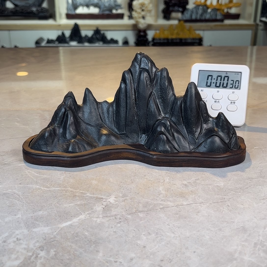 舞***者灵璧石手工雕刻奇石摆件