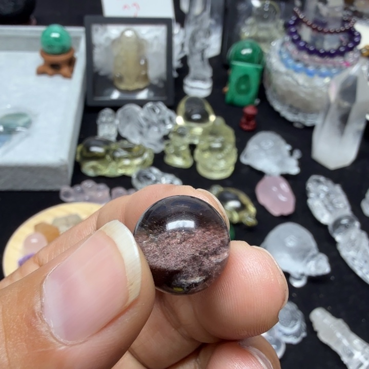 未镶嵌颈饰水晶水晶