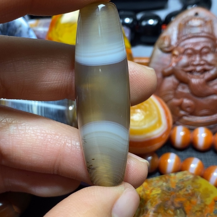 玛瑙/玉髓未镶嵌颈饰