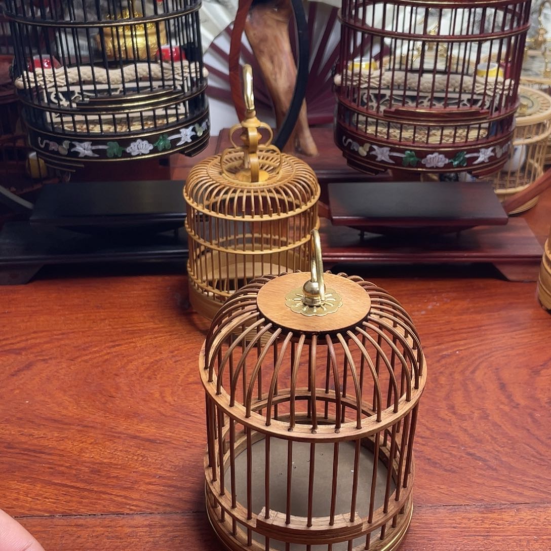 黄金檀圆形蝈蝈笼福利款